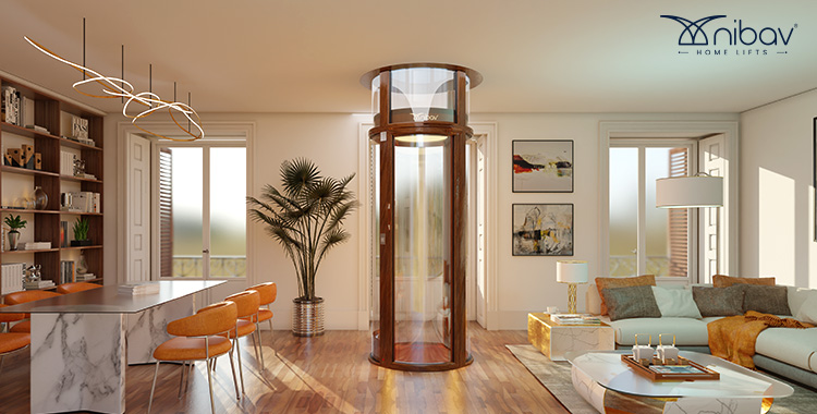 Homeowners Prefer the Nibav Series IV Max Home Lift